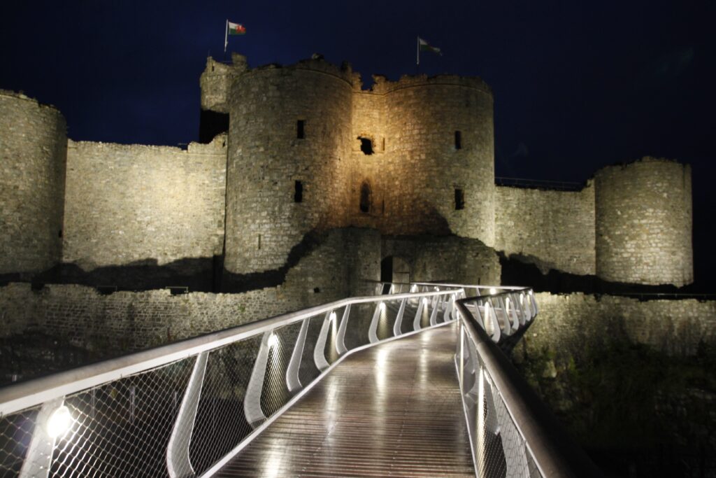 Harlech Castle - Architectural Lighting for Visitor Attractions - LTP Integration