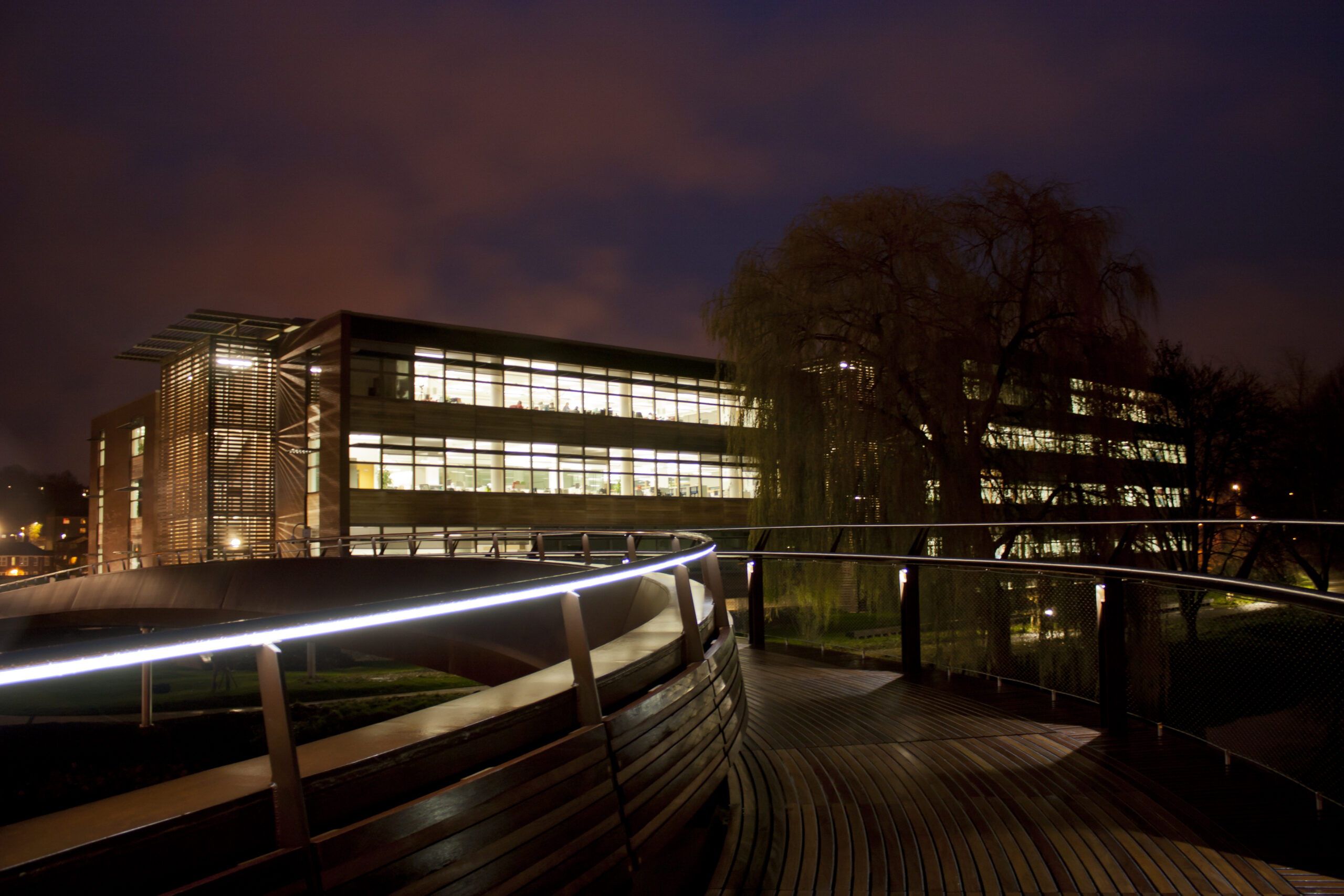 Jarrold Bridge Handrail - Architectural Lighting for Bridges & Walkways