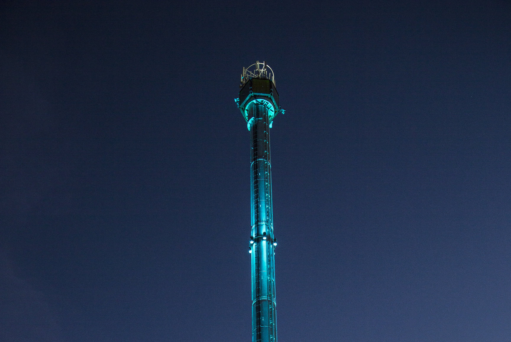 LTP Integration - Architectural Lighting for Structures - Rhyl Sky Tower