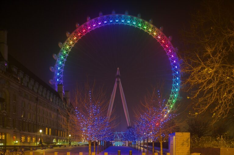 London Eye - Architectural Lighting for Visitor Attractions - LTP Integration