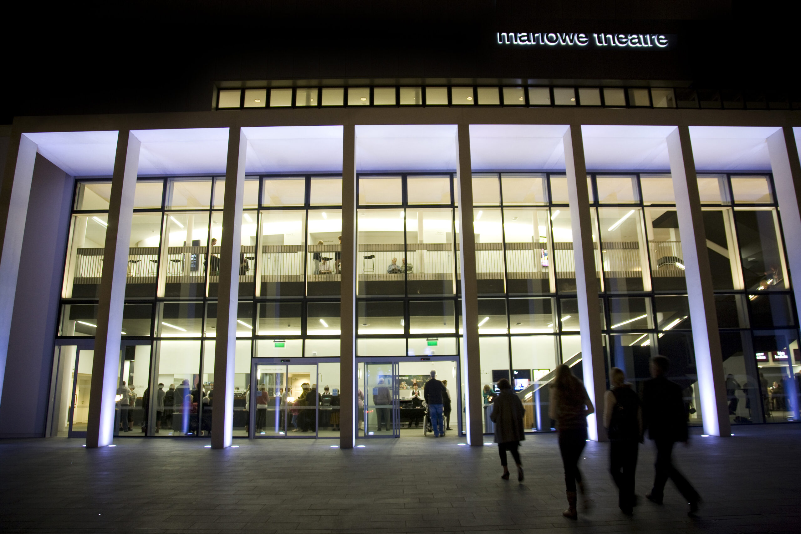 LTP Integration - Exterior and Interior Lighting for Buildings - Marlowe Theatre, Canterbury