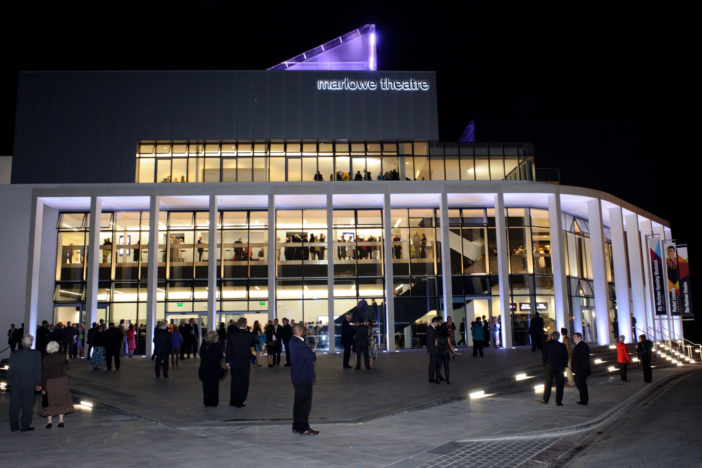 Exterior and Interior Lighting for Buildings - Marlowe Theatre - LTP Integration