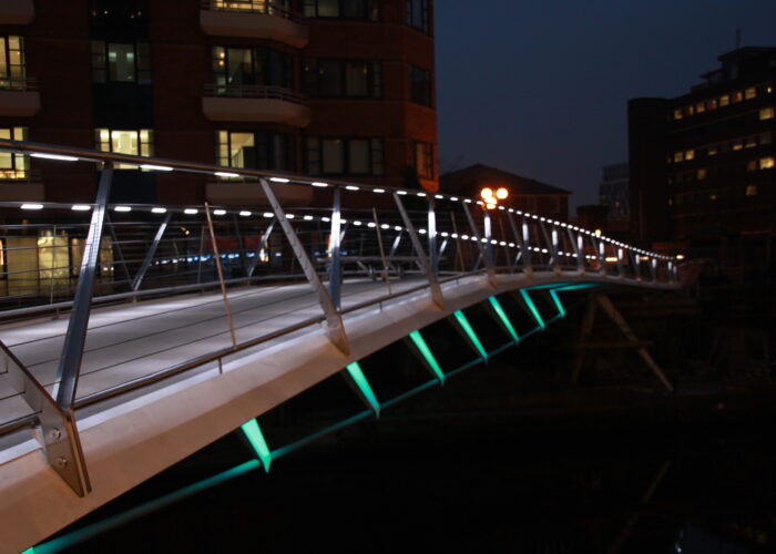 Irwell Footbridge - Architectural Lighting for Bridges & Walkways