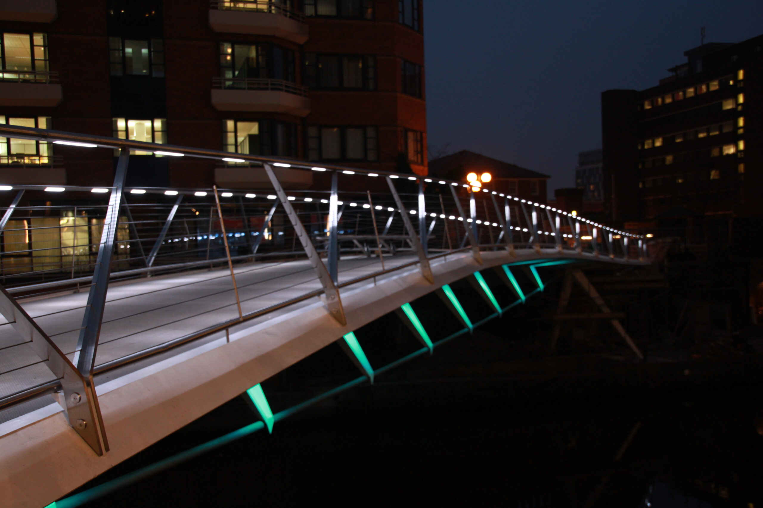 Irwell Footbridge - Architectural Lighting for Bridges & Walkways