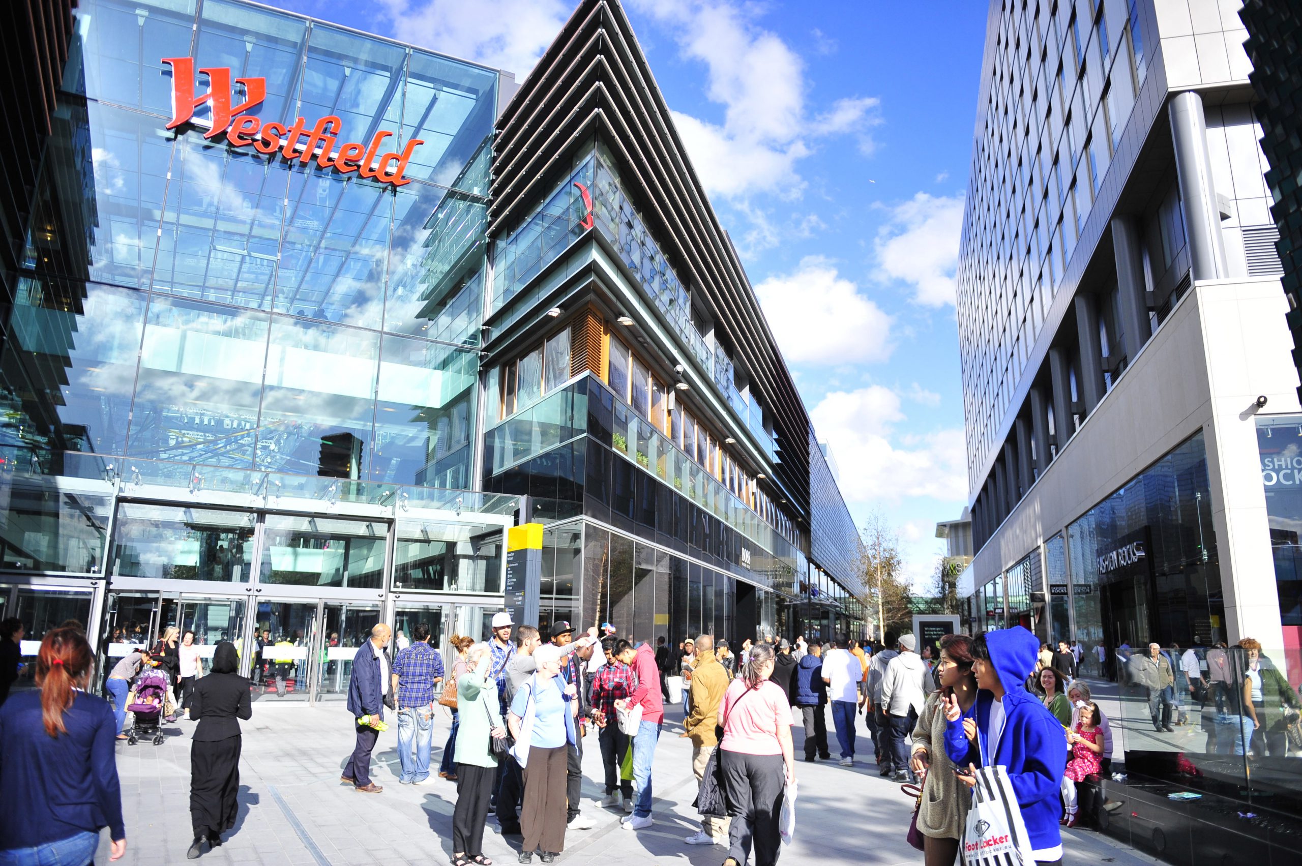 Westfield White City and Westfield Stratford