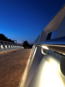 Abbey-Chesterton Bridge - Handrail Lighting - LTP Integration
